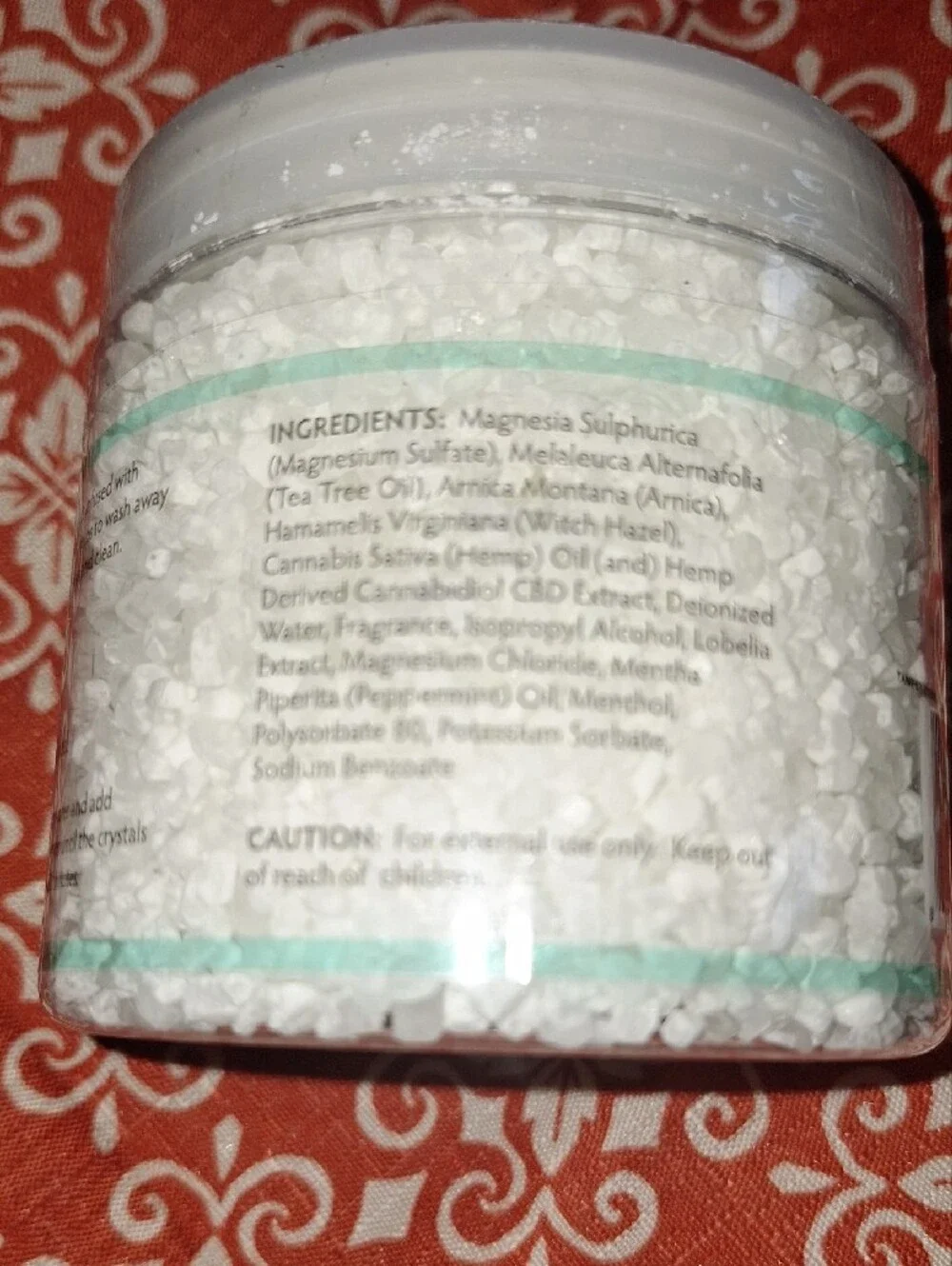 MAGSOOTHIUM Therapeutic Foot Soak - White